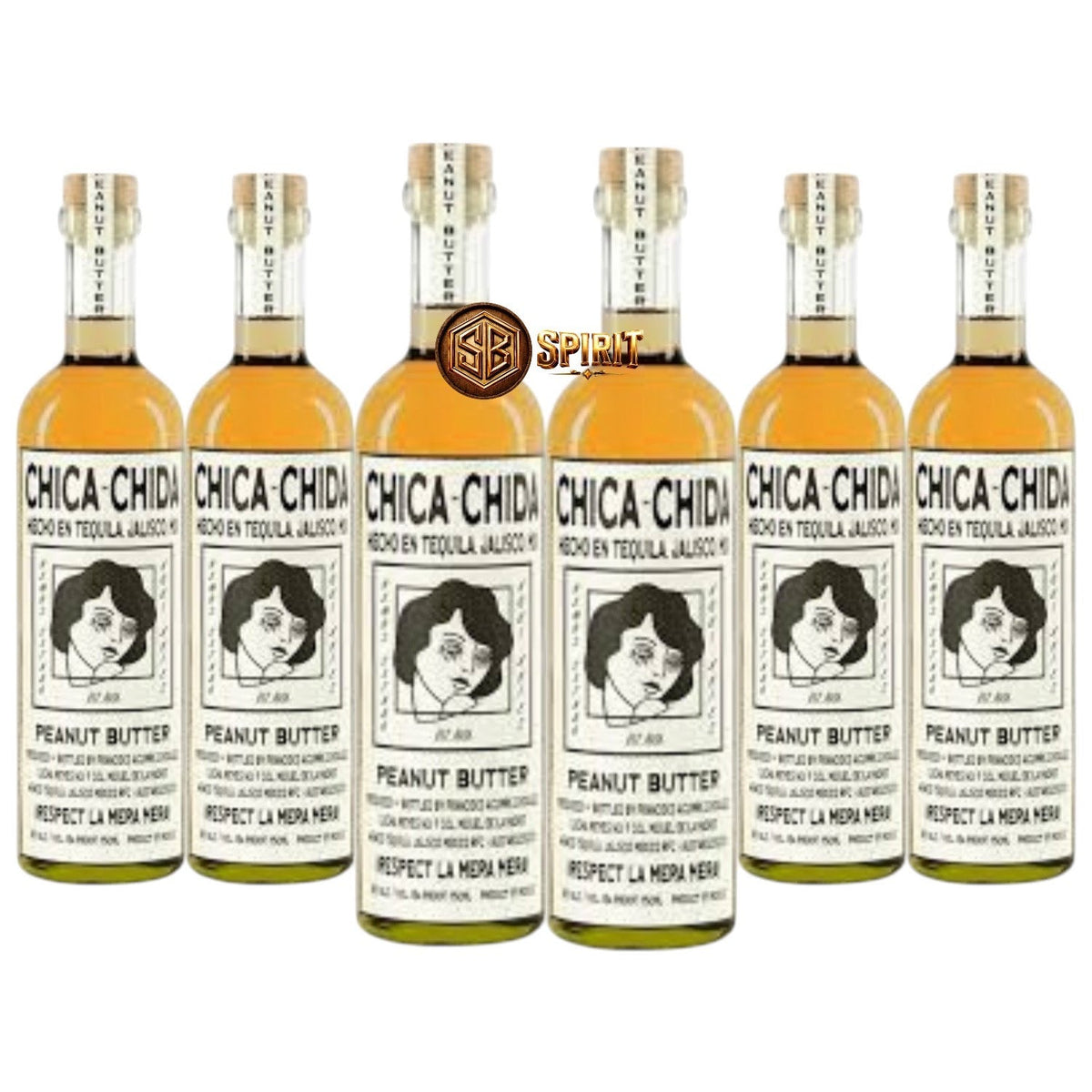 Chica Chida Peanut Butter Agave Spirit 750ml 6-Pack