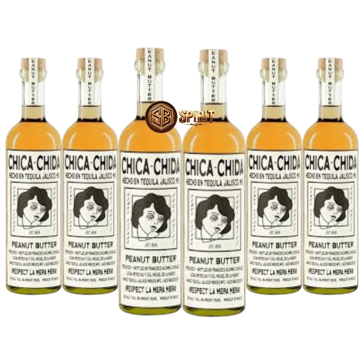 Chica Chida Peanut Butter Agave Spirit 750ml 6-Pack