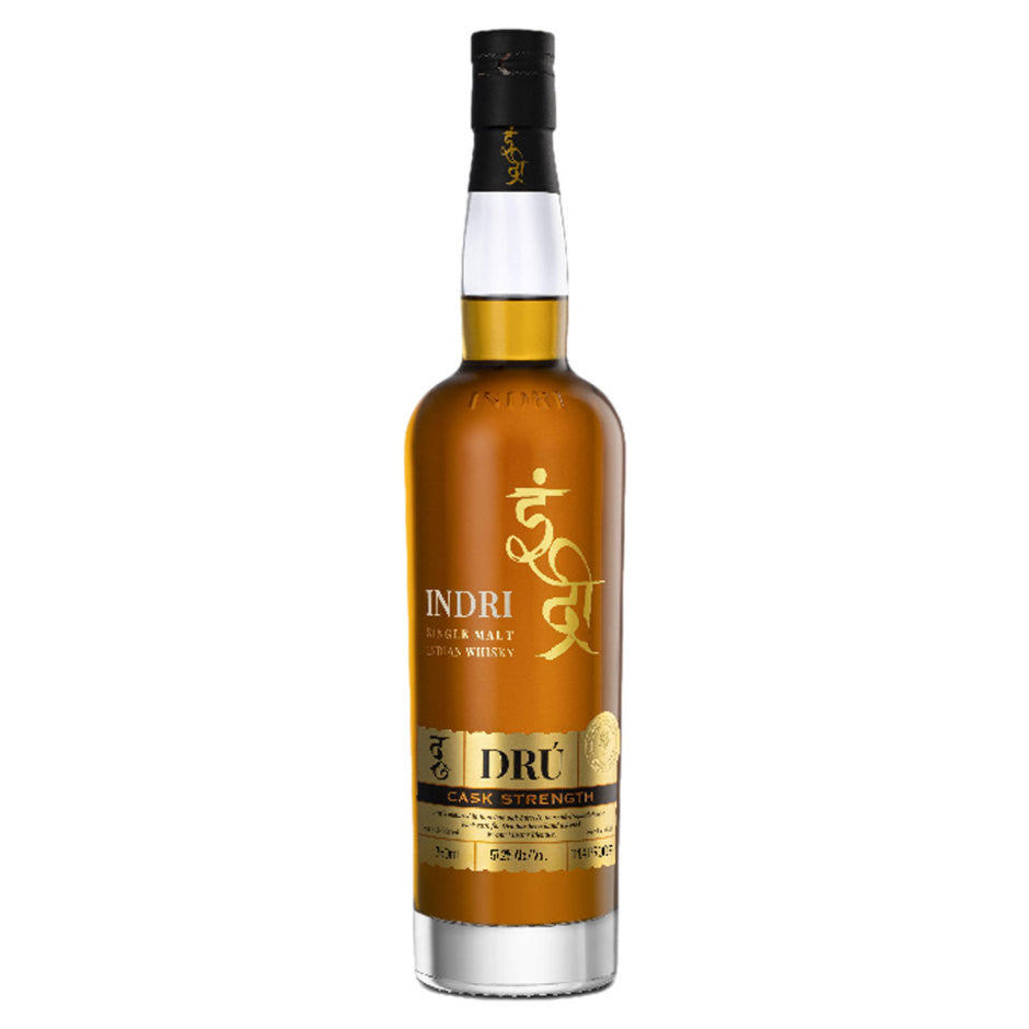Indri Dru Cask Strength Single Malt Indian Whisky 750ml