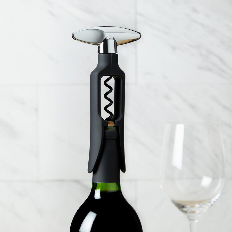 True Twister Easy-Turn Black Corkscrew
