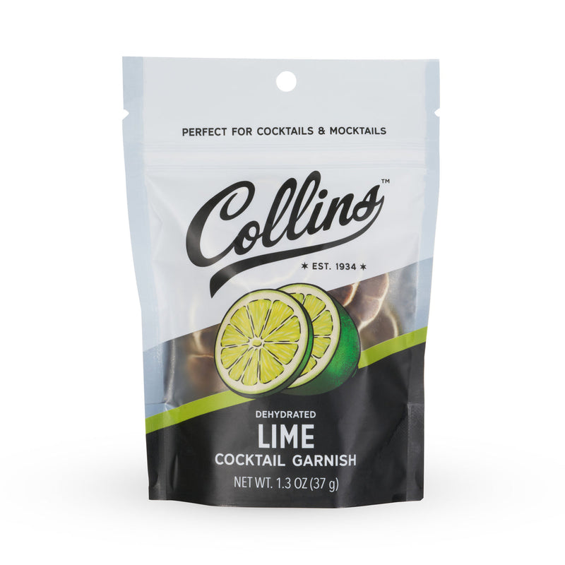 Collins Dehydrated Lime Cocktail Garnish 1.3-Oz