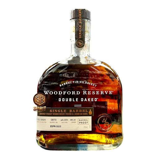 Woodford Reserve Double Oaked ESPN 2026 Single Barrel Bourbon Whiskey 750ml