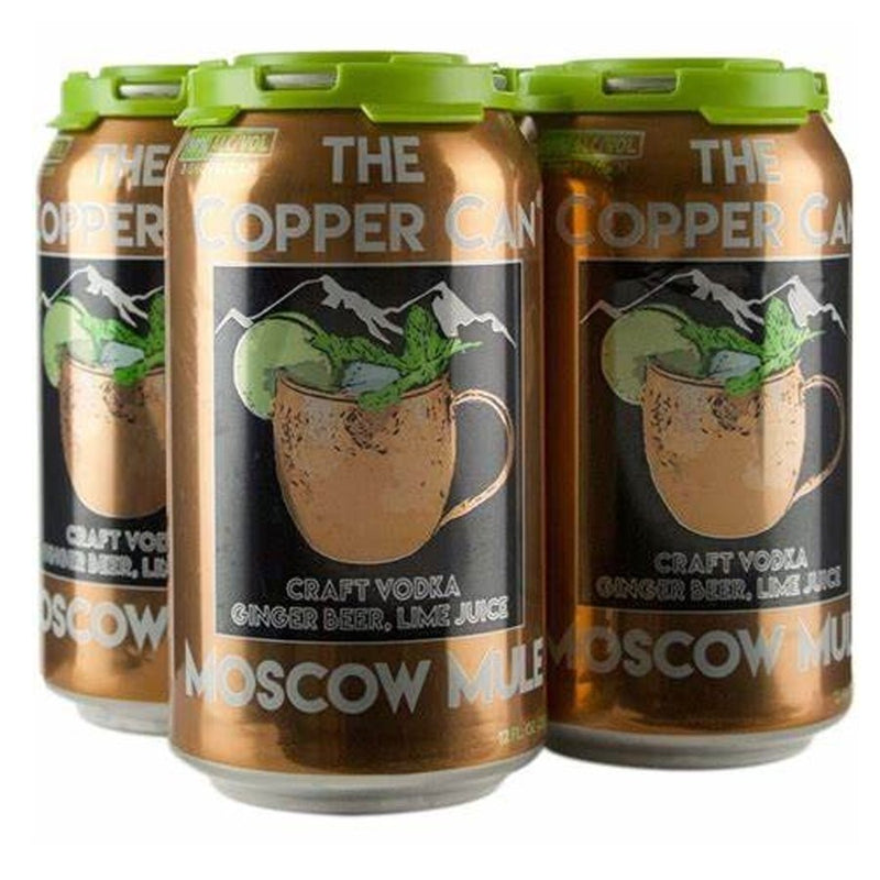 The Copper Can Moscow Mule Can Box 4-Pack