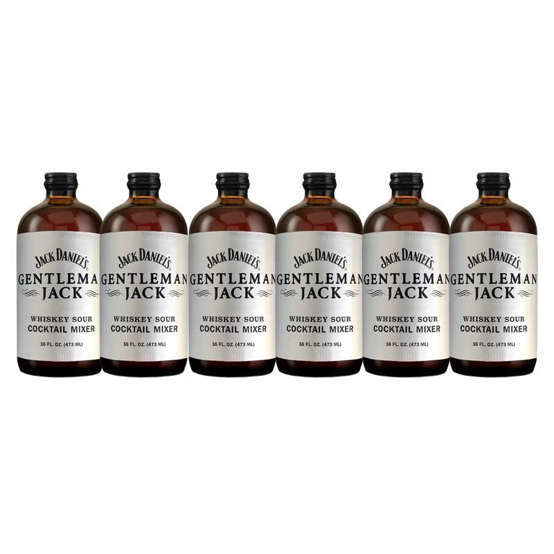 Gentleman Jack Whiskey Sour Cocktail Mixer 16Oz 6-Pack