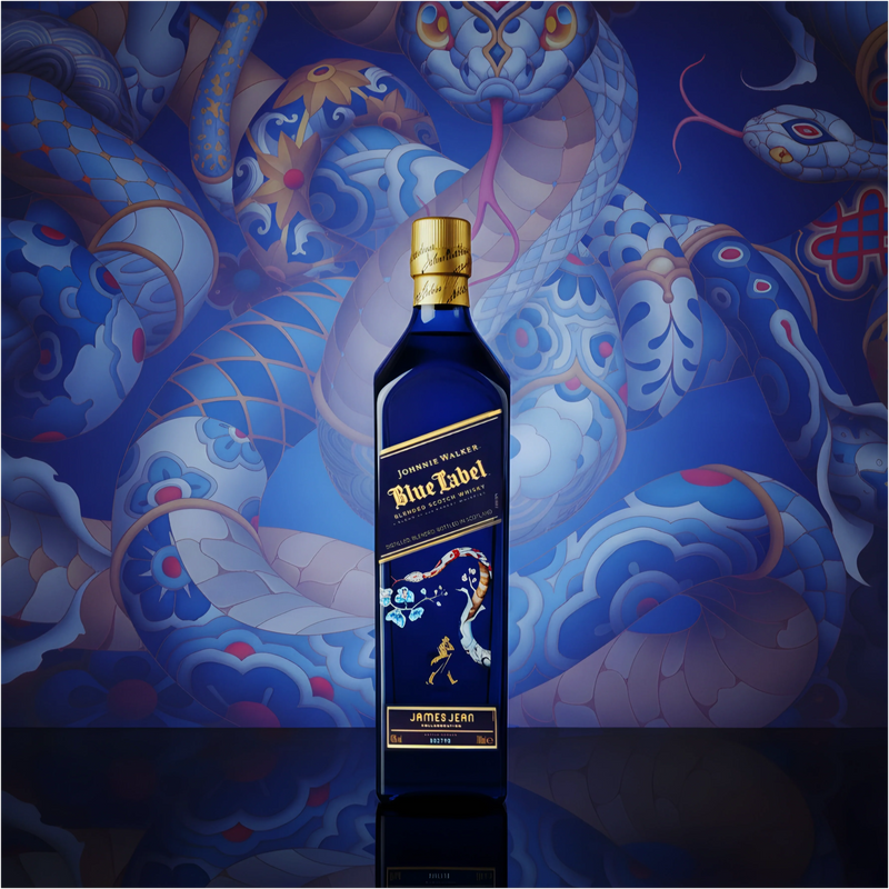 2025 Johnnie Walker Blue Label Limited Edition Year of the Snake Blended Scotch Whisky 750ml