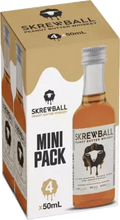 Skrewball Peanut Butter Whiskey 50ml-4pk