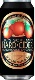 JK's Scrumpy Farmhouse Organic Hard Cider 16OZ 4-Pack Can