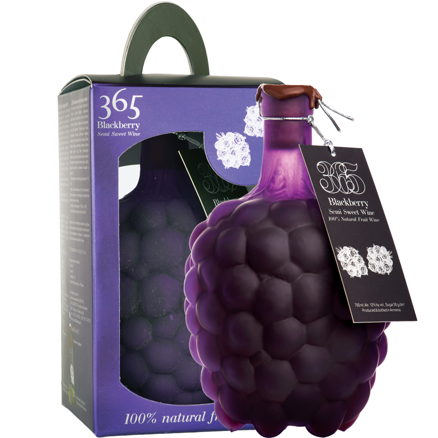 365 Souvenir Blackberry Semi Sweet 750ml