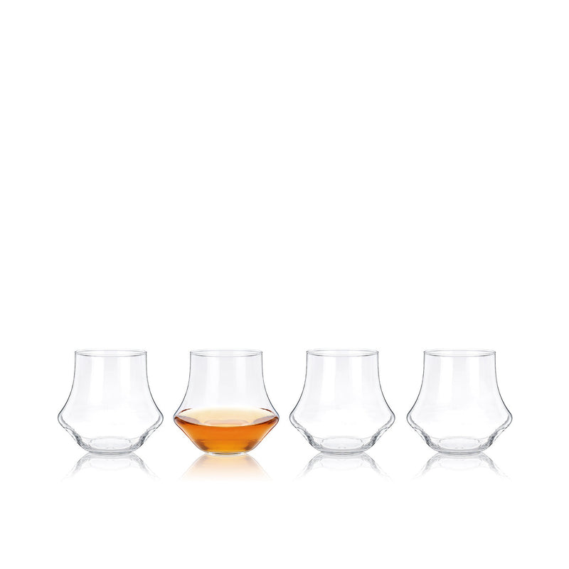 True Whiskey Tasting Glasses 12-Oz 4-Pack