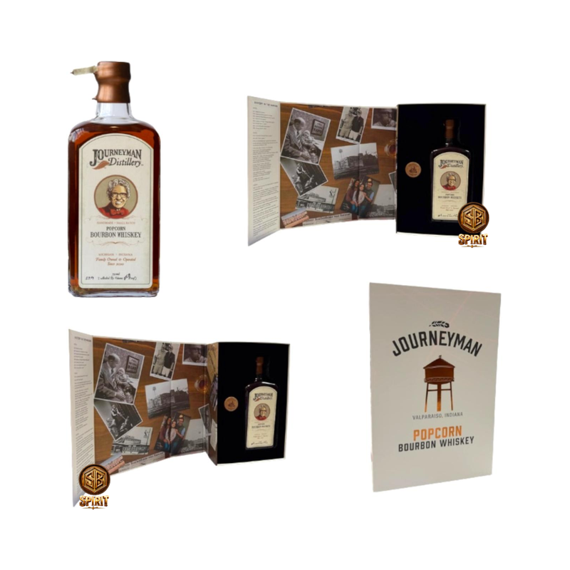 Journeyman Distillery Popcorn Bourbon Whiskey 750ml