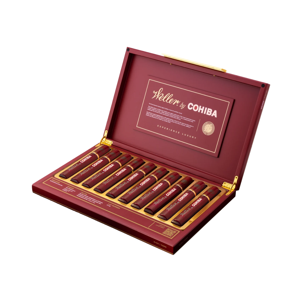 2025 Cohiba Weller Red 6x50 Cigar Box 10-Pack