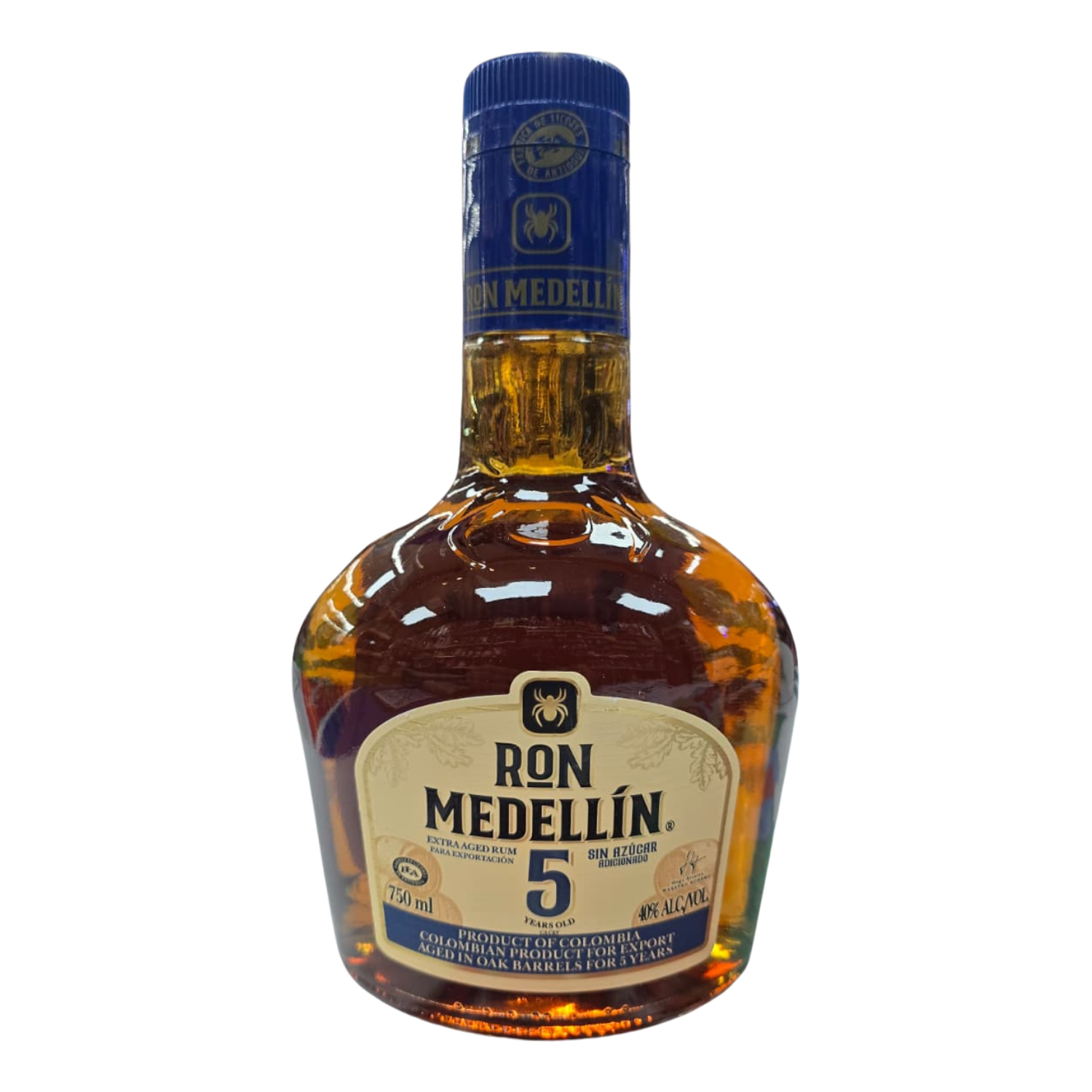 Ron Medellin Extra Anejo 5 Anos Rum 750ml