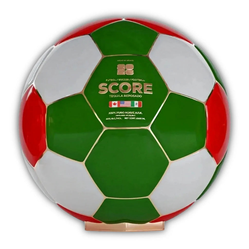 2026 Score Baja World Cup Ball Decanter Mexico Reposado Tequila  750ml