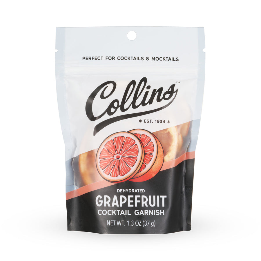 Collins Dehydrated Grapefruit Cocktail Garnish 1.3-Oz