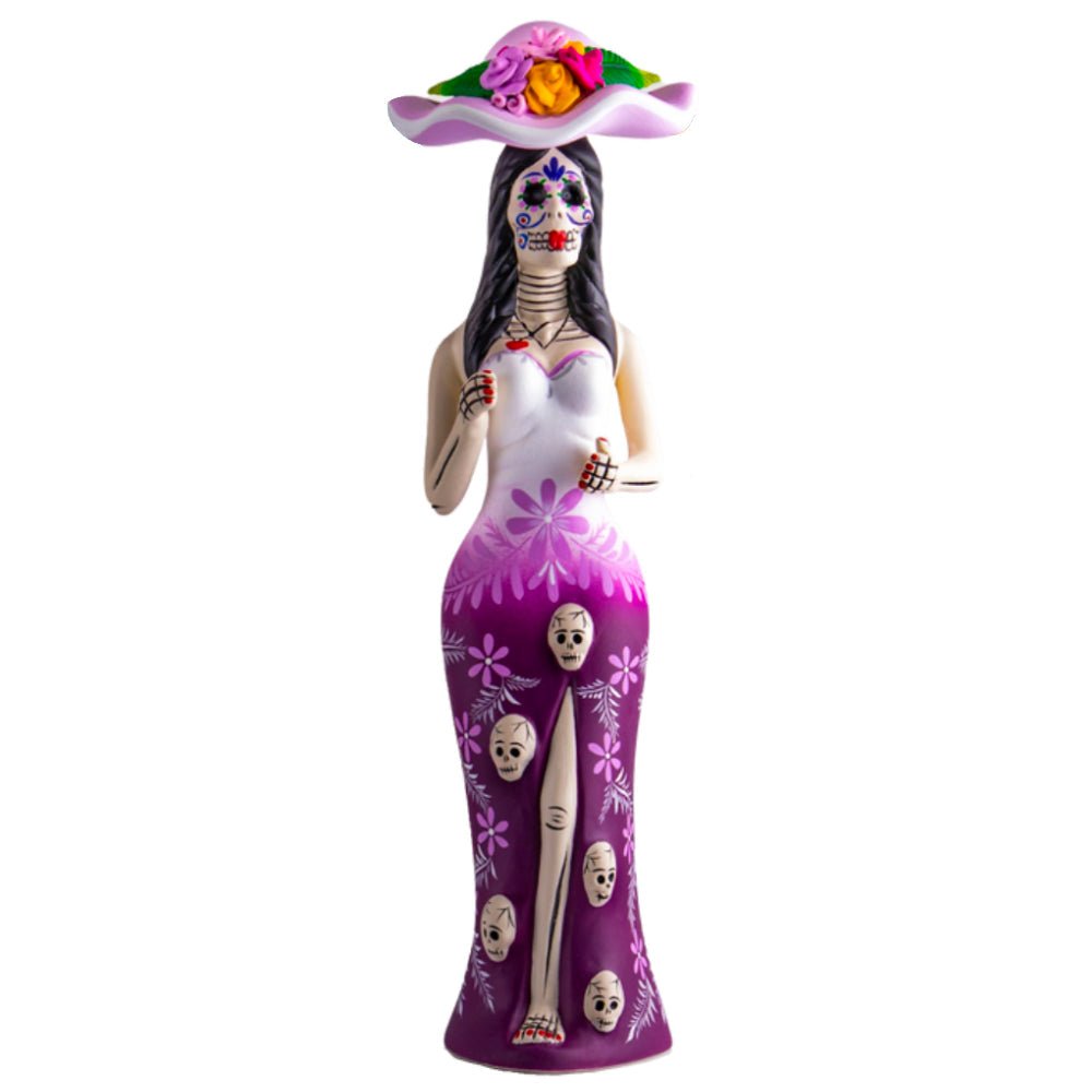 Epifania Azul Catrina Anejo Tequila Purple-White Bottle 750ml
