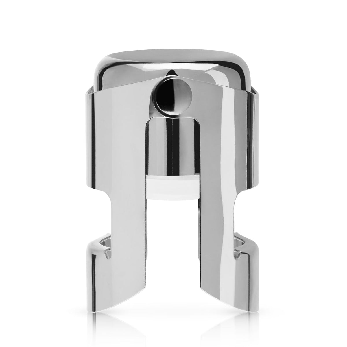 Fizz Champagne Stopper in Chrome By True Brand
