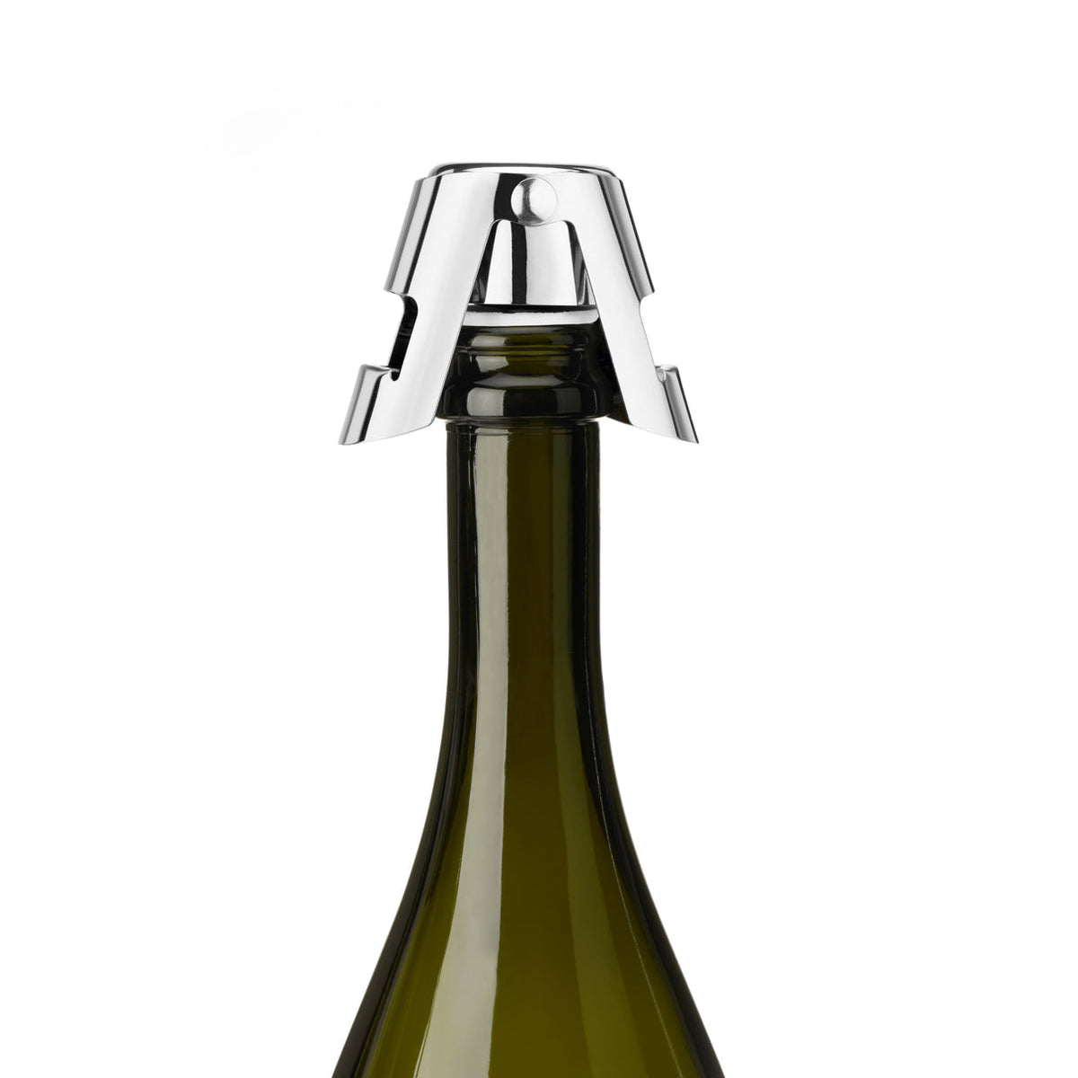 Fizz Champagne Stopper in Chrome By True Brand