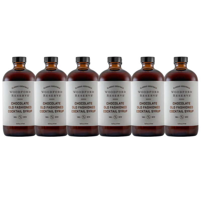 Woodford Reserve Chocolate Old Fashioned Cocktail Syrup 16-Oz 6-Pack