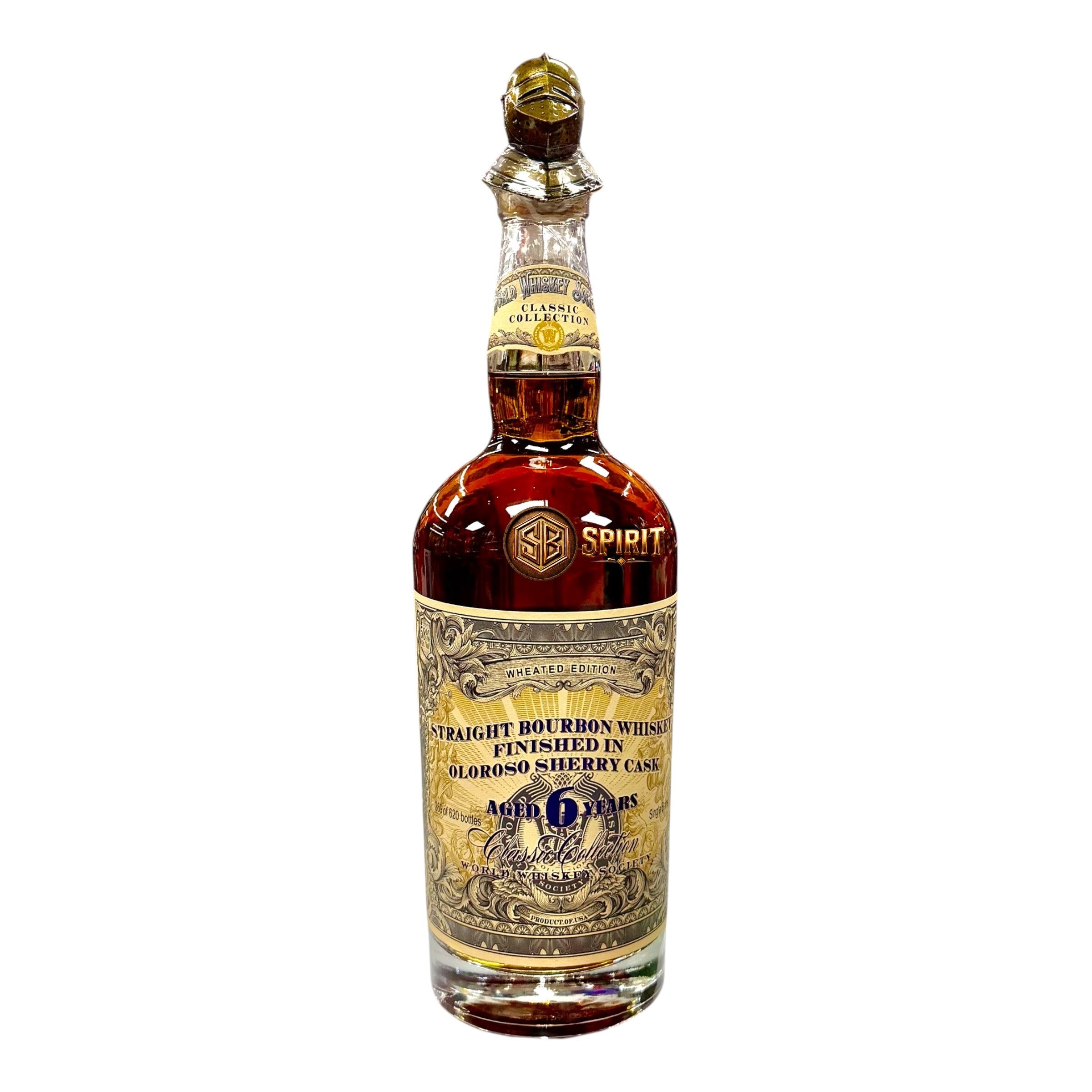 World Whiskey Society 6 Year Old Oloroso Cask Finished Straight Bourbon Whiskey 750ml